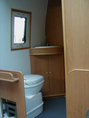Sprinter conversion - washroom