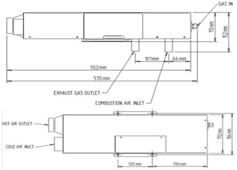 Propex Heatsource HS2000E Diagram