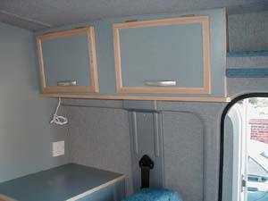 Sprinter overhead cupboards