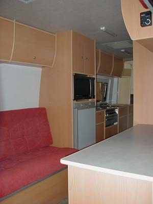 Sprinter kitchen view