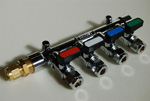 4 way gas manifold